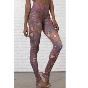 Eagle Rock Werkshop Leggings Floral Flowers Athleisure Leggings Custon Order S